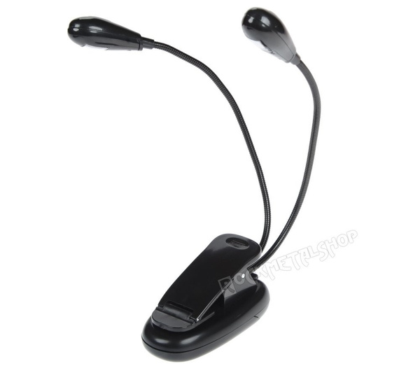 lampka GLEAM LED z klipsem - do czytania, do nut