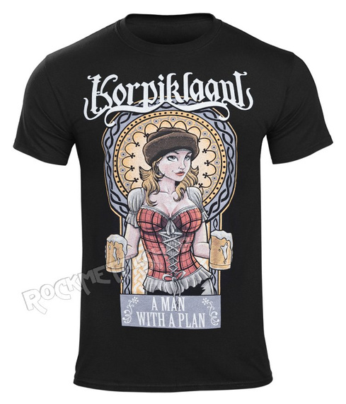 koszulka KORPIKLAANI - A MAN WITH A PLAN