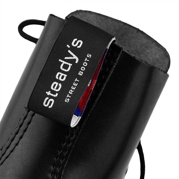 glany STEADY'S - 8 dziurek, czarne (N-REX/8/FULL)