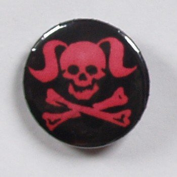 przypinka GIRL SKULL