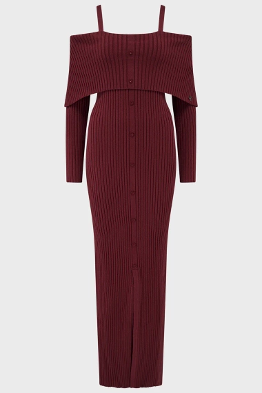 suknia KILLSTAR - DUSK (RED)