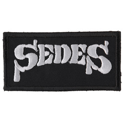 naszywka SEDES - LOGO white