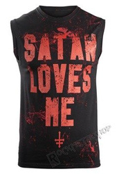 bezrękawnik AMENOMEN - SATAN LOVES ME (OMEN057BR ALLPRINT RED)