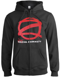 bluza JARY ODDZIAŁ ZAMKNIĘTY - ODDZIAŁ JUŻ ZAMKNIĘTY JEST, rozpinana z kapturem