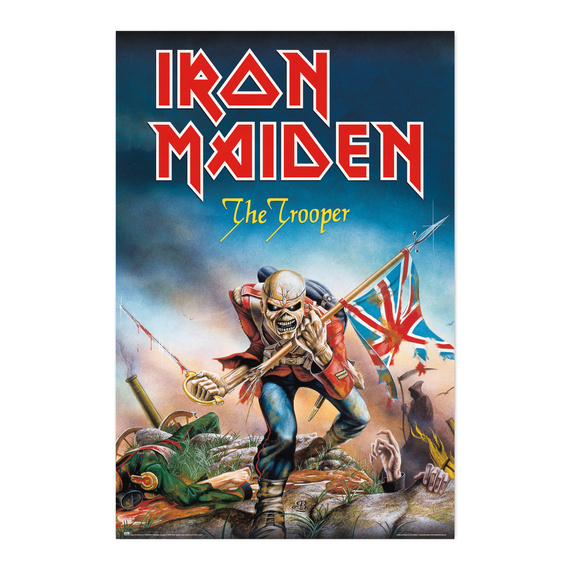 plakat IRON MAIDEN -  THE TROOPER