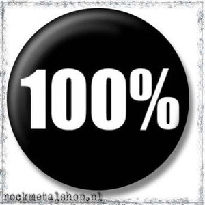 przypinka 100 % Tabassum