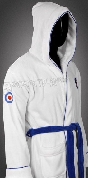 szlafrok THE WHO - WHITE LOGO
