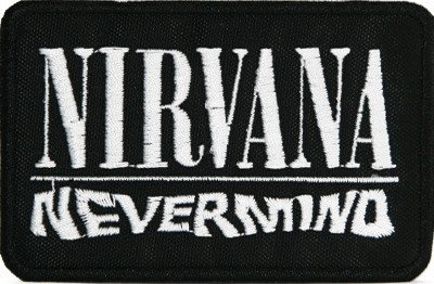 naszywka NIRVANA - NEVERMIND WHITE