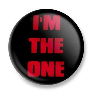 przypinka I'M THE ONE Ø25mm