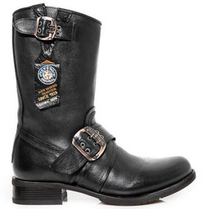 buty NEW ROCK M.GY08 BUFALO NEGRO, SUELA SPAY H 710