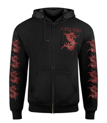 bluza SEPULTURA - BENEATH THE REMAINS rozpinana z kapturem