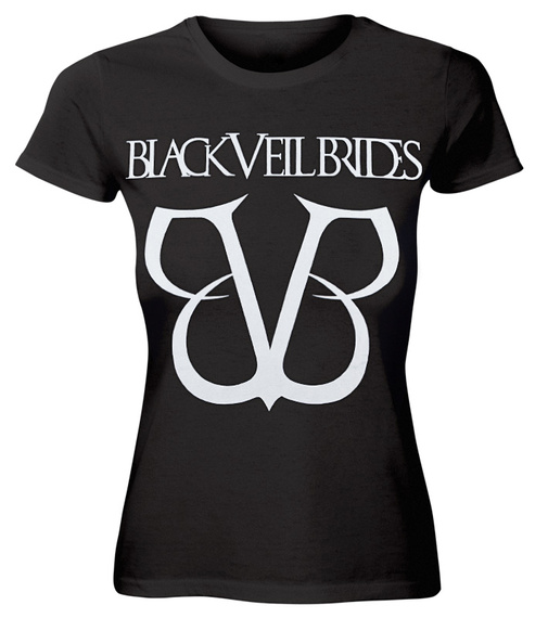 bluzka damska BLACK VEIL BRIDES - LOGO