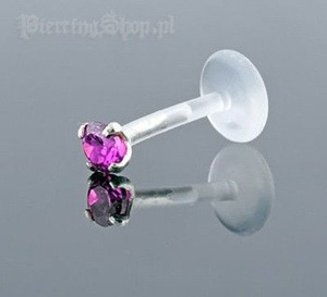 kolczyk do chrząstki TRAGUS LABRET JET RO