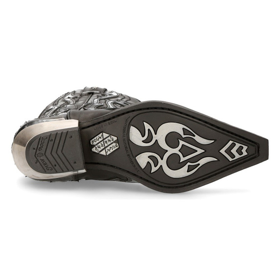 buty NEW ROCK PULIK ACERO E ITALI NEGRO, WEST NEGRO ACERO T.ACERO [M.7921-S3]