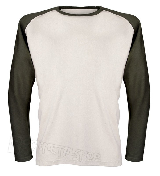 longsleeve KREMOWY / KHAKI rękawy