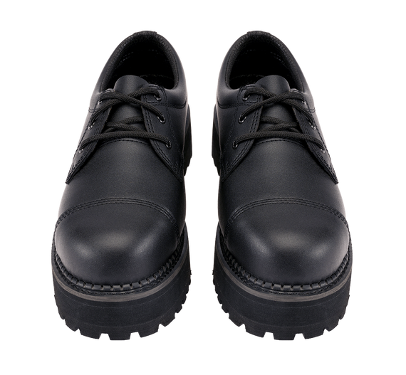 glany na wysokiej podeszwie BRANDIT - PLATEAU PHANTOM (3 dziurki - CZARNE)