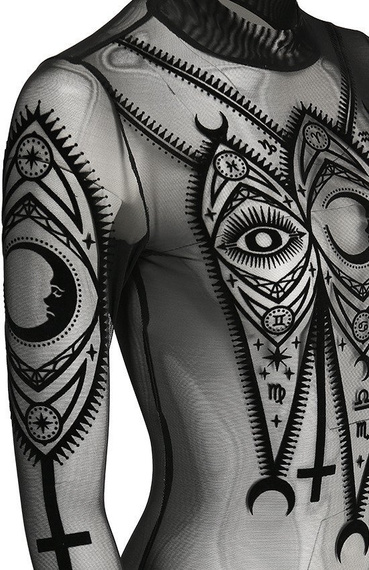 body damskie FORTUNE TELLER MESH