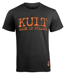 koszulka KULT - MADE IN POLAND (LOGO+NAPIS)