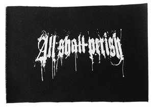 naszywka ALL SHALL PERISH - LOGO