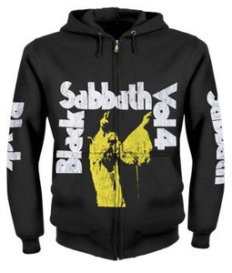 bluza BLACK SABBATH - VOL 4 rozpinana, z kapturem