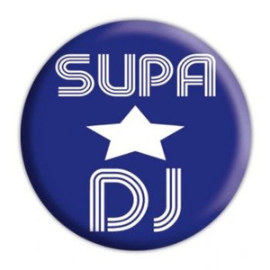 przypinka SUPA DJ