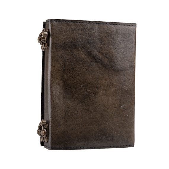 notes/zeszyt w skórzanej oprawie CELTIC PENTACLE