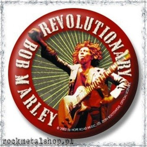 przypinka BOB MARLEY