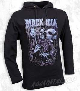 bluza BLACK ICON -  REAPER czarna z kapturem