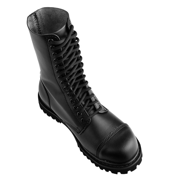 glany BRANDIT - VEGANTOM (14 dziurek - CZARNE), USZKODZONE