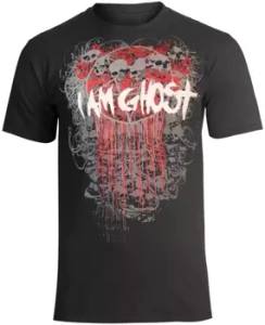 koszulka I AM GHOST - BLEEDING PENTAGRAM (BLACK)