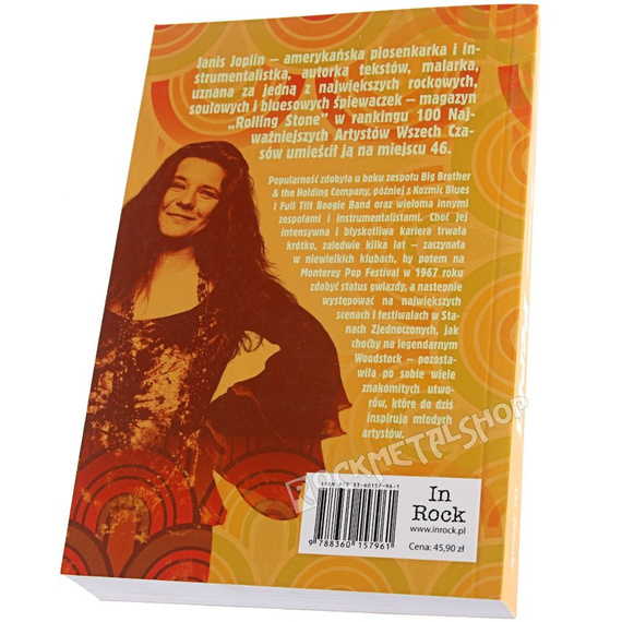 książka PERŁA. OBSESJE I NAMIĘTNOŚCI JANIS JOPLIN autor: Ellis Amburn