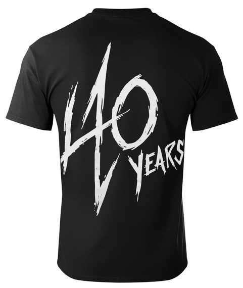 koszulka METALLICA - 40TH ANNIVERSARY GARAGE