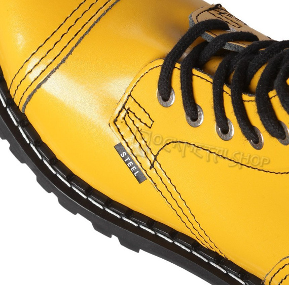 glany STEEL - FULL YELLOW (10 dziurek)