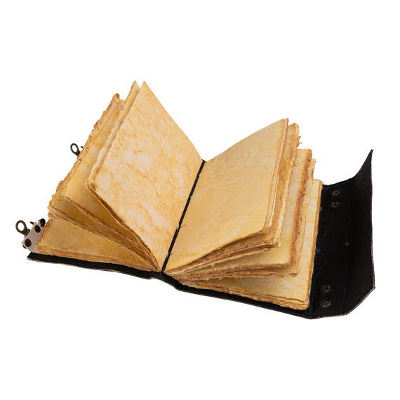 notes/zeszyt w skórzanej oprawie CELTIC PENTACLE