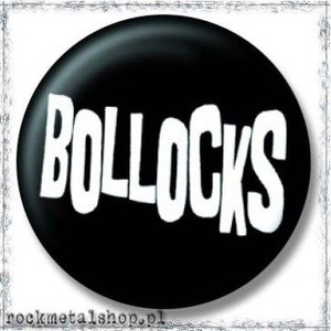 przypinka BOLLOCKS