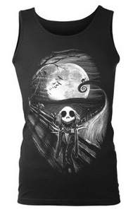 koszulka na ramiączkach THE SCREAM BEFORE CHRISTMAS