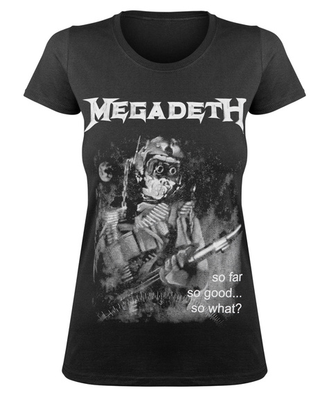 bluzka damska MEGADETH - SO FAR, SO GOOD... SO WHAT?