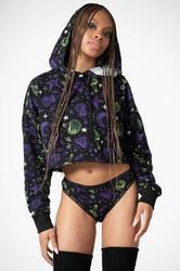 bluza damska KILLSTAR - MAGIC CHILL, z kapturem