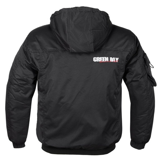 kurtka GREEN DAY - LOGO,  z  kapturem