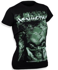 bluzka damska DESTRUCTION - THE HISTORY OF ANNIHILATION