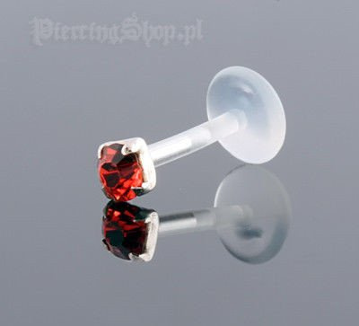 kolczyk do chrząstki LABRET LA-112 CZER