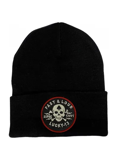 czapka zimowa LUCKY 13  - FAST & LOUD BEANIE 