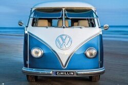 plakat VOLKSWAGEN - BRENDAN RAY BLUE KOMBI