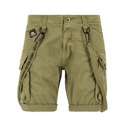 spodnie bojówki krótkie ALPHA INDUSTRIES - UTILITY SHORT OLIVE