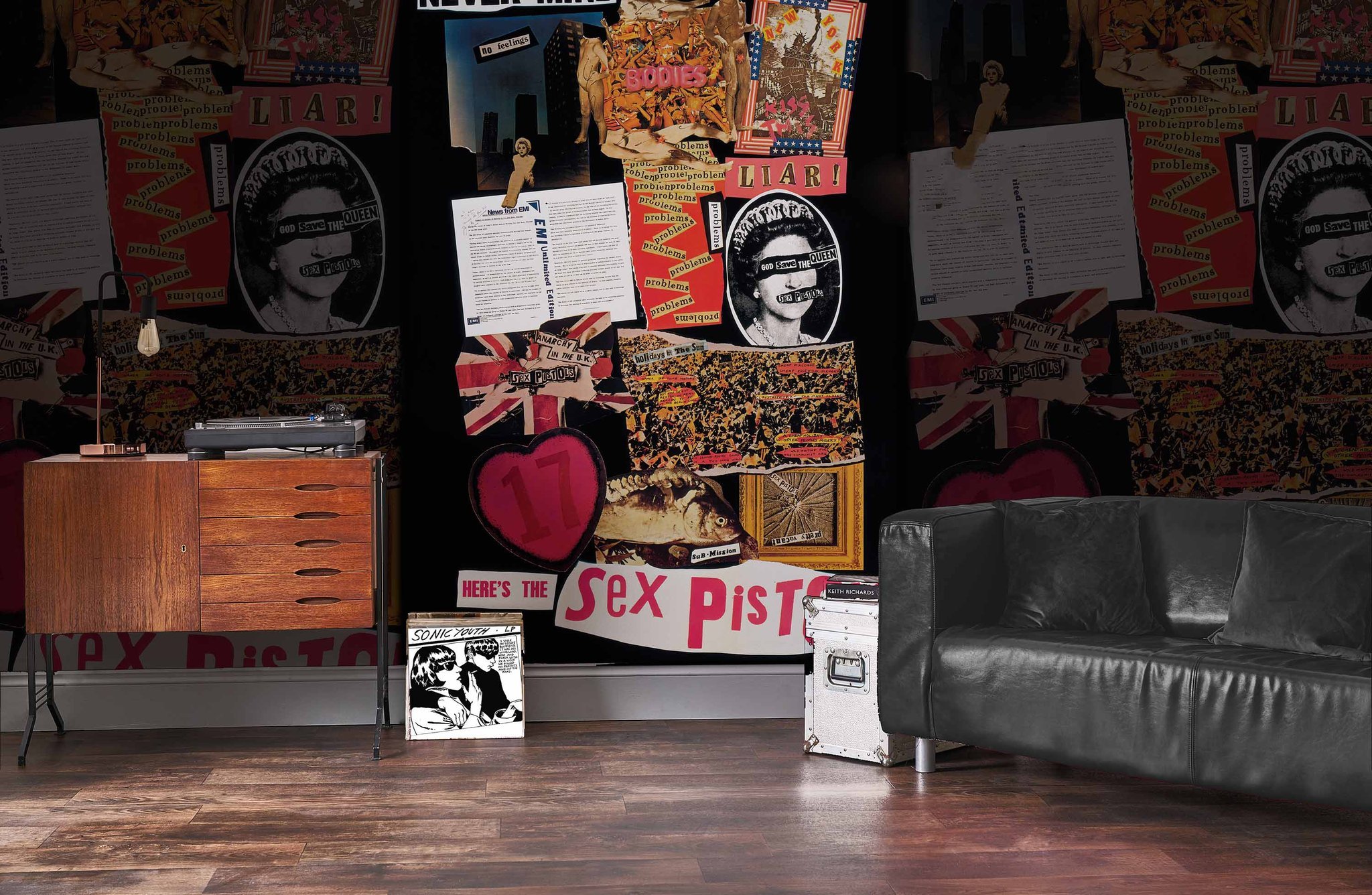 fototapeta SEX PISTOLS - COVERS MONTAGE - sklep RockMetalShop.pl