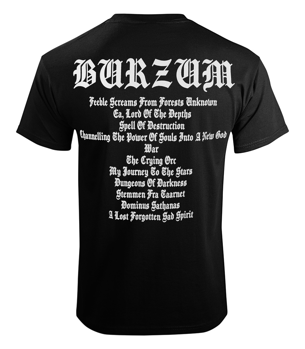 Koszulka BURZUM - BURZUM / ASKE - Sklep RockMetalShop.pl