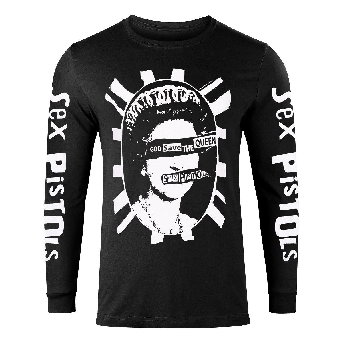 longsleeve SEX PISTOLS - GOD SAVE THE QUEEN - sklep RockMetalShop.pl