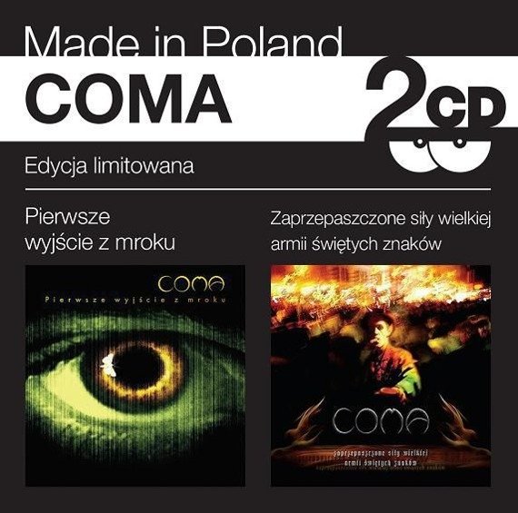 COMA : PIERWSZE WYJŚCIE Z MROKU / ZAPRZEPASZCZONE SIŁY WIELKIEJ ARMII ŚWIĘTYCH ZNAKÓW (2CD)