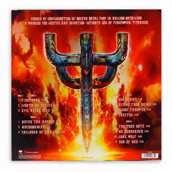 JUDAS PRIEST: FIREPOWER (2LP VINYL)