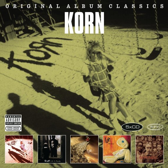 KORN : ORIGINAL ALBUM CLASSICS (5CD)